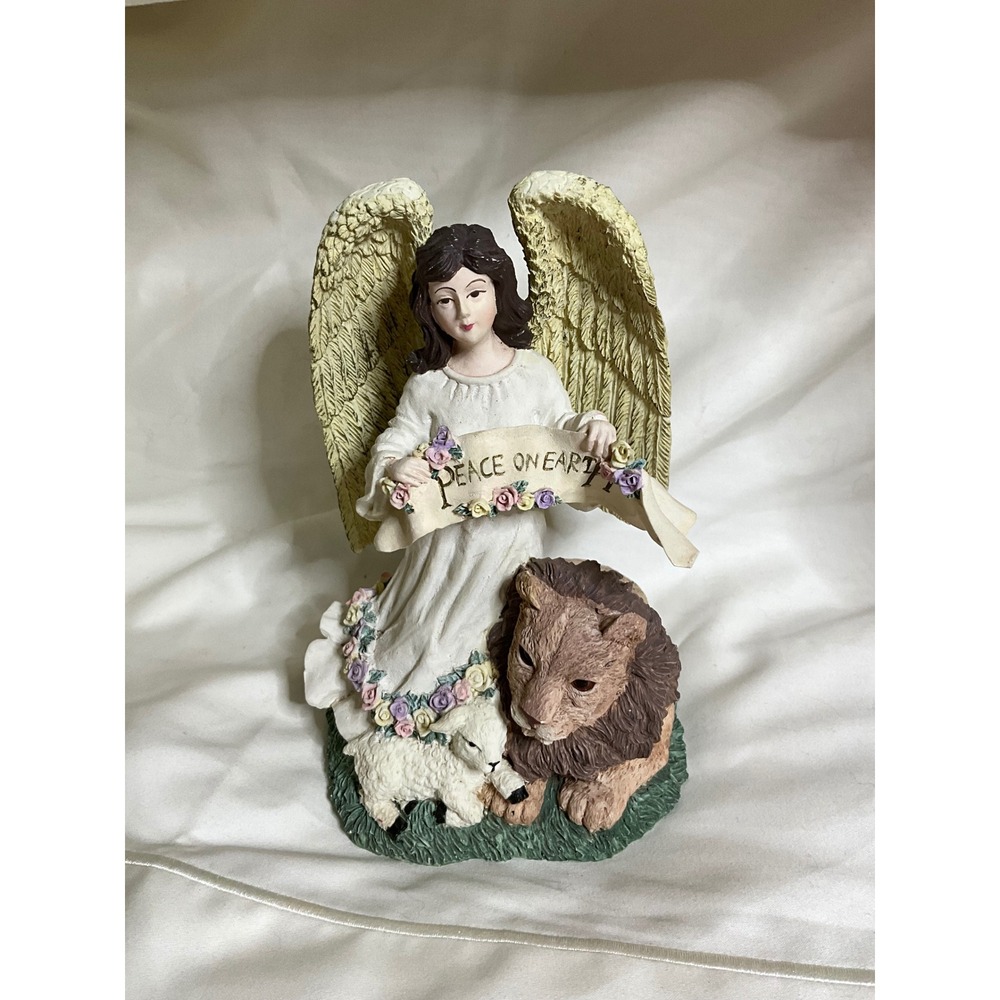 Midwest of Cannon Falls Peace On Earth Angel Lion Lamb Musical Joy To The World